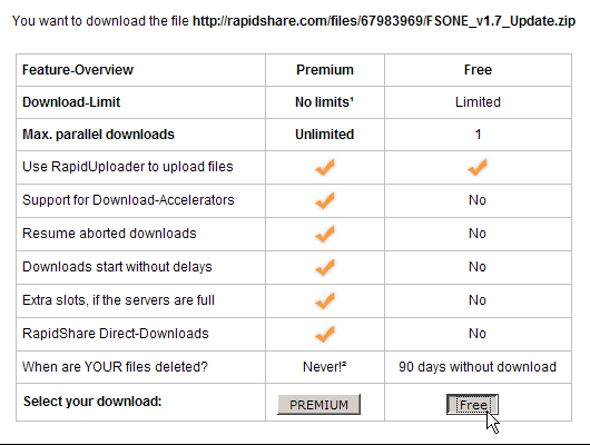 Télécharger avec RapidShare