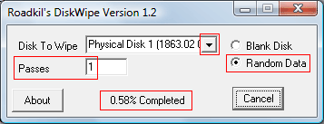 Disk Wipe