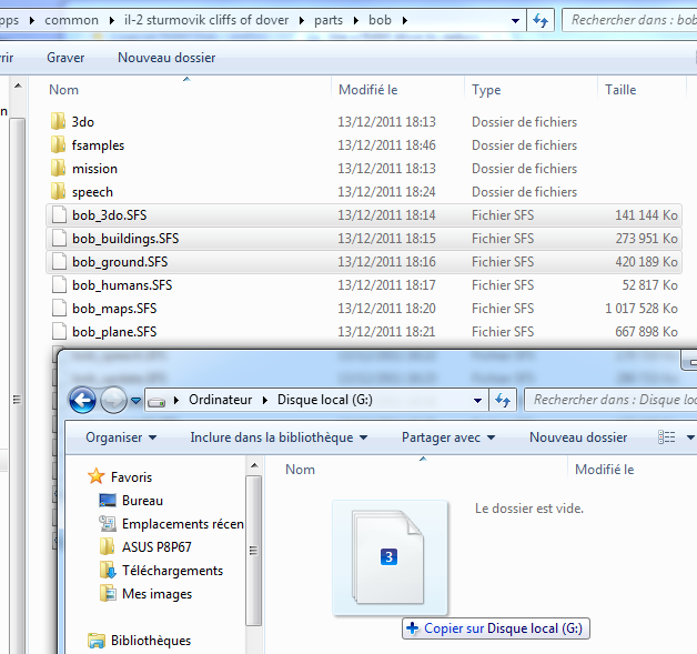 ImDisk : Copie de fichiers