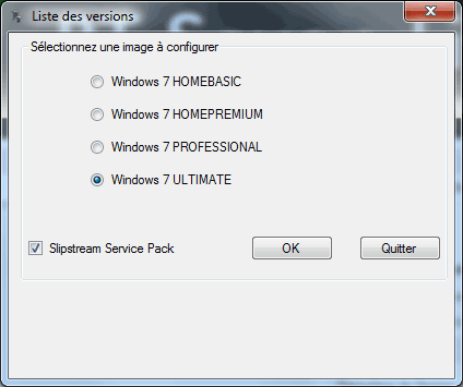 Version de Windows