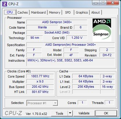 AMD Sempron 3400+