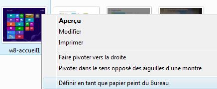 Vista : Fond d'écran