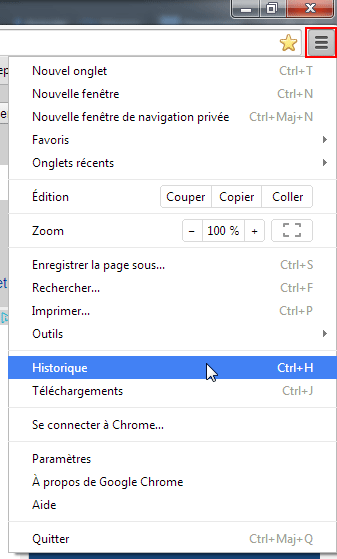 Chrome : Historique