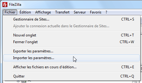 Filezilla : installation