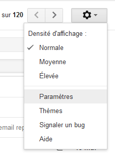 Paramétrer Gmail