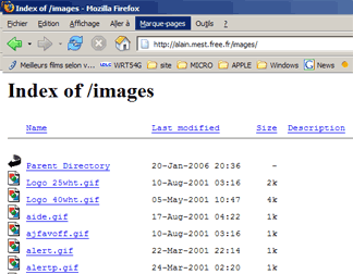 Créer un fichier index.php