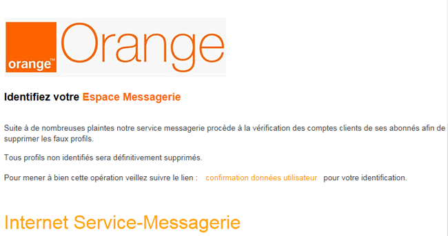 Phishing Orange