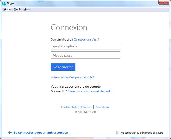 Installation Skype