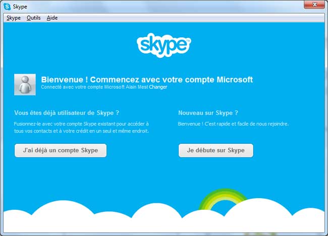 Installation Skype