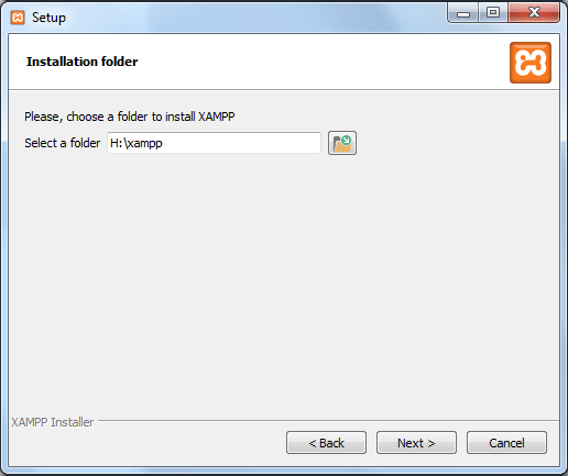 XAMPP 5.6.3 Installation