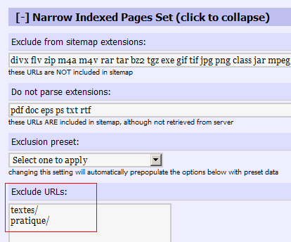 XML-Sitemaps : Crawling