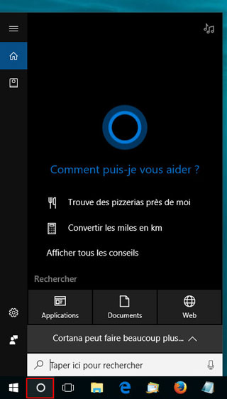 Windows 10 : avec Cortana