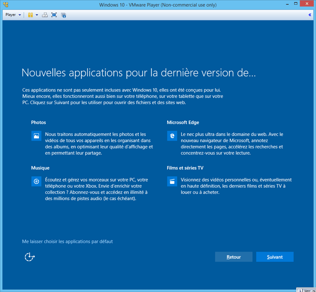 Windows 10 - Installation - Personnalisation