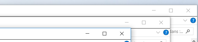 Windows 10 - Barre de titre de fenêtre