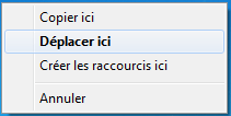 Déplacer Copier