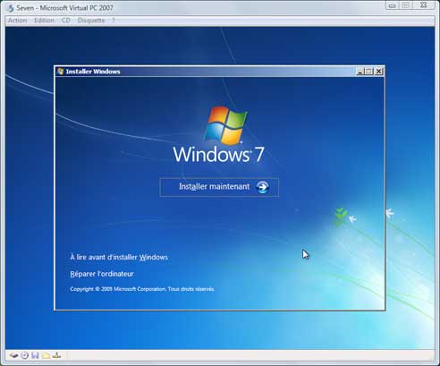 Windows Seven - Installation 3