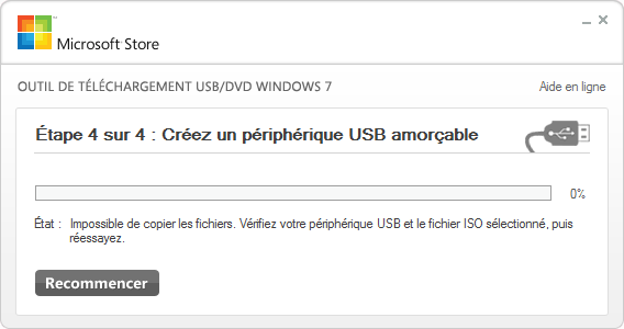 Windows 7 USB/DVD Tool