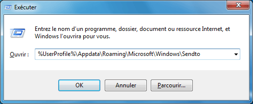 Windows 7 : Exécuter