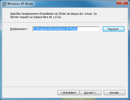 XP Mode : Installation 1