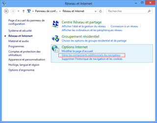 Windows 8 : Configuration : Réseau et Internet