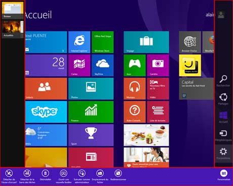 Windows 8 Bars