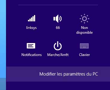 Modifier les paramètres