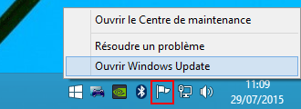 Ouvrir Windows Update