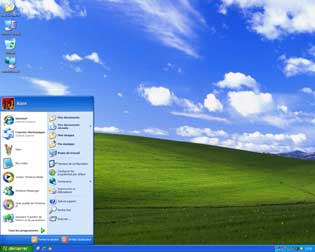 Le Bureau sous Windows XP